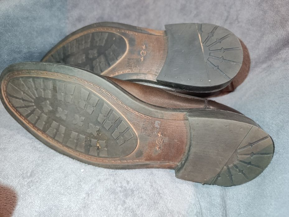 Sztybety 45 kozaki 45 SKORA NATURALNA buty 45 buty męskie 45