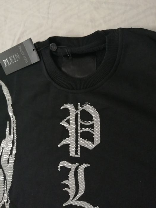 NOWA męska bluza Philipp Plein bluzka klasyk PP czacha M 48