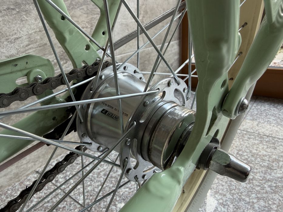 Rower Embassy Pistachio Deluxe / California Cruiser 26’’ / 7 biegów Nexus piękny
