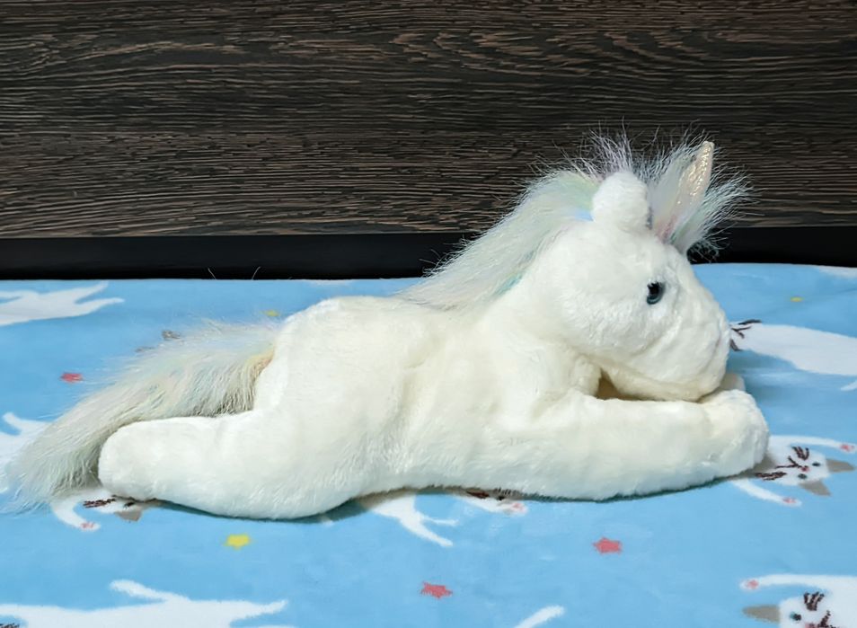 Коллекционная мягкая игрушка единорог TY Beanie Buddies Mystic 2001