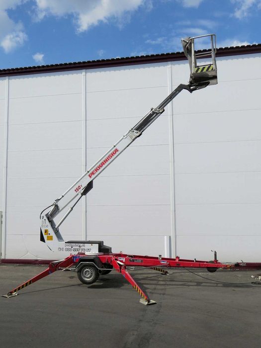 ОРЕНДА причіпного телескопічного підйомника Пекканіска Dino 150Т