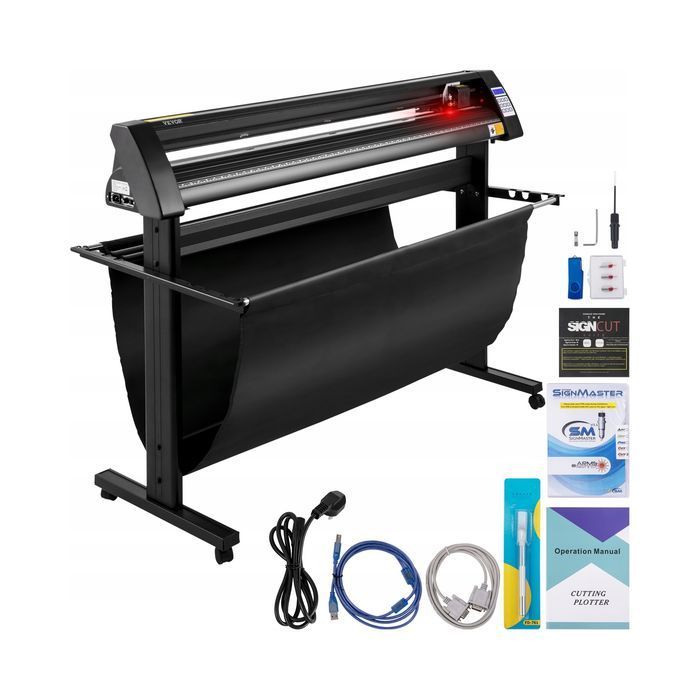 Ploter tnący VEVOR 1350 mm LED oko optyczne kompletny