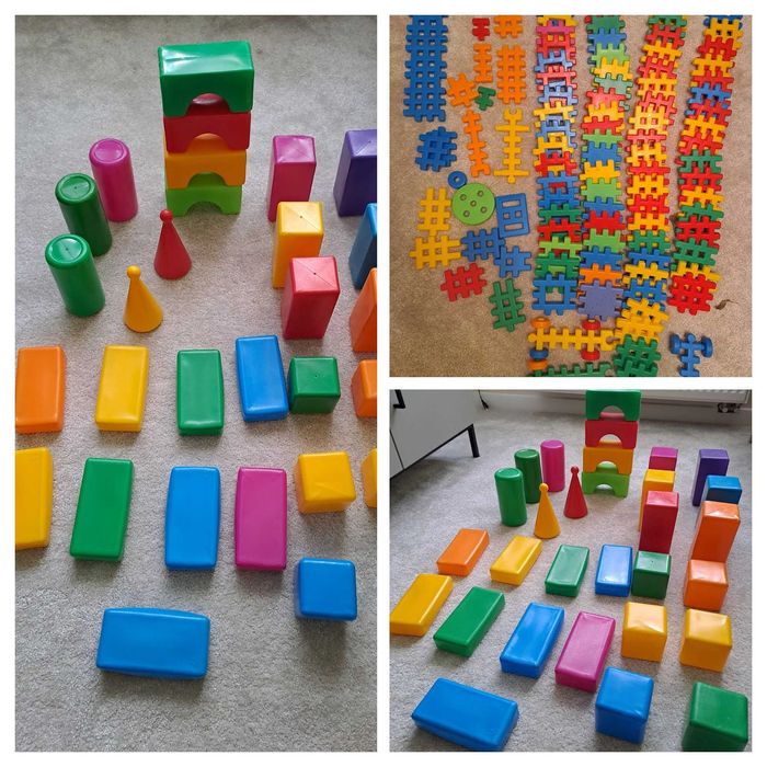 Klocki - 2 różne zestawy