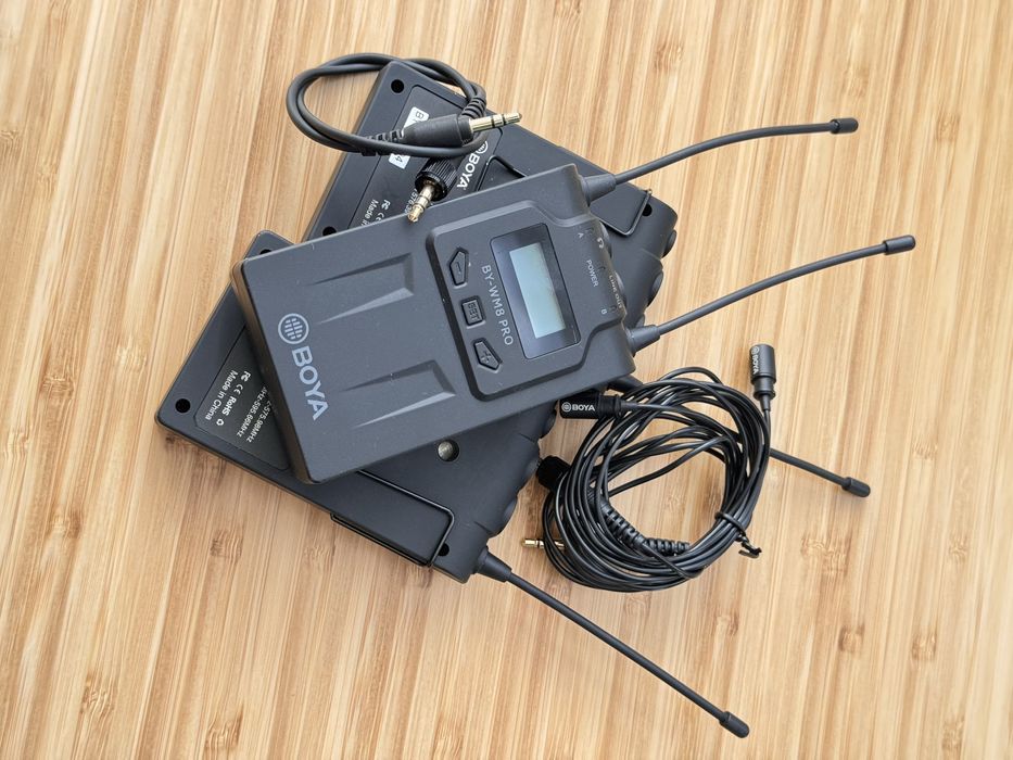 Kit Microfone Wireless Boya BY-WM8 Pro-K2