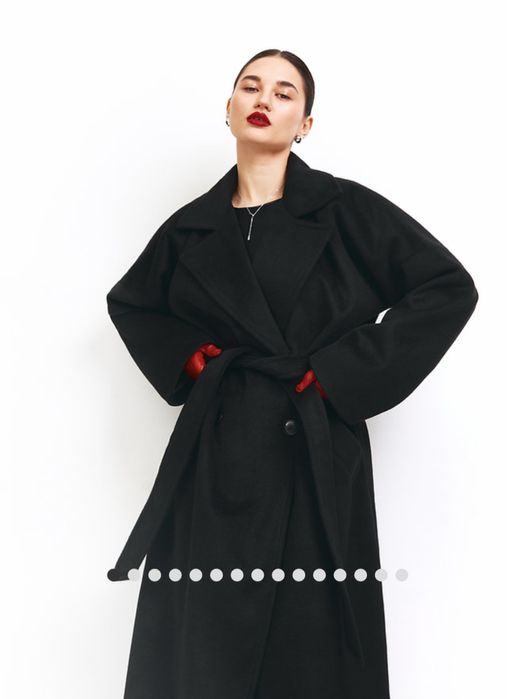 Чорне НОВЕ пальто Анка Anka