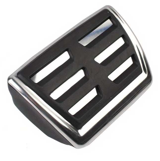 Nakładki metalowo/gumowe na pedały samochodowe do Audi