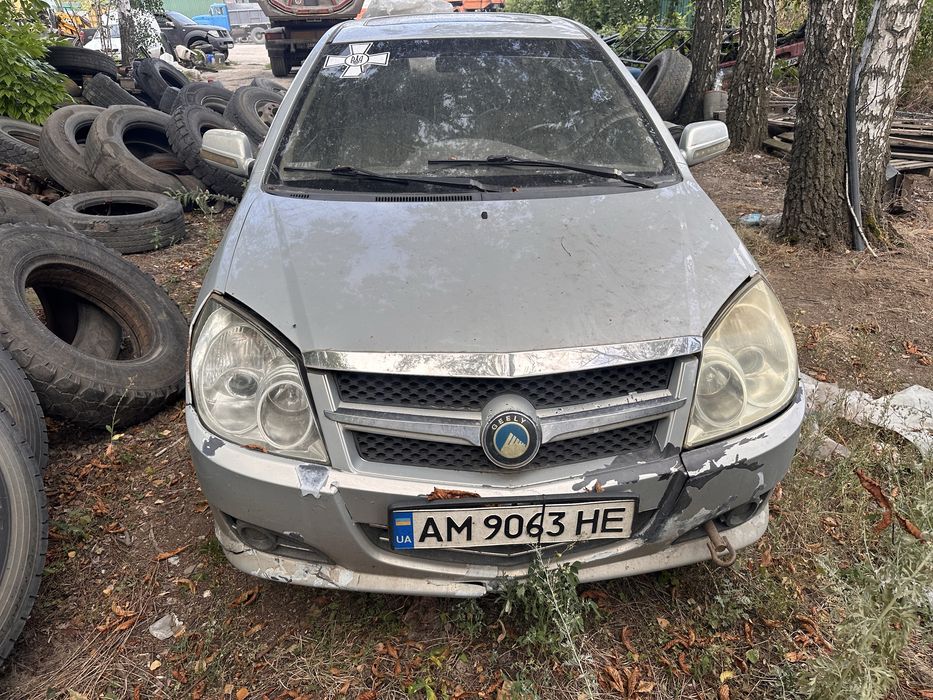 После дтп Geely MK