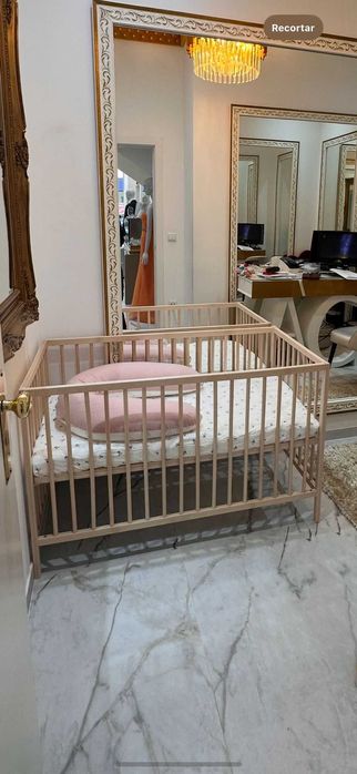 Berço Criança em Madeira c/colchão