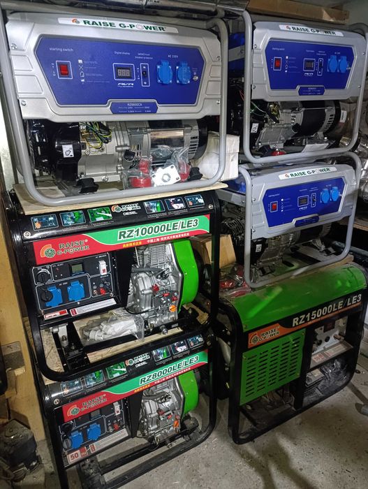 Генератор дизельний rise G-Power 5,5квт.