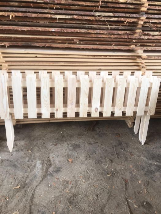 Паркан деревяний садовий 220грн секція