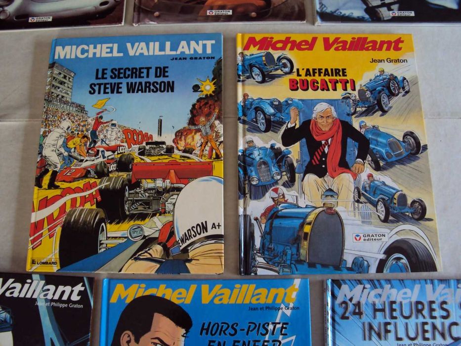 Michel Vaillant - 3 Livros (edições em francês)