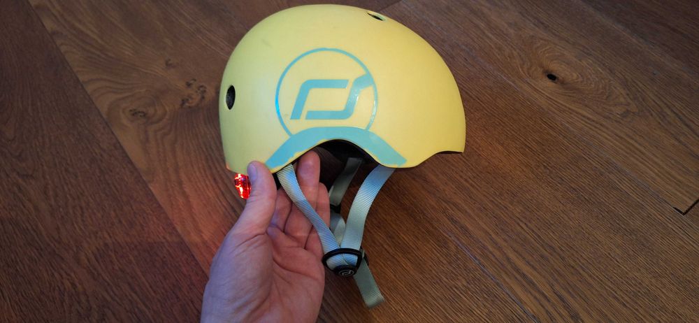 Kask Scoot & Ride żółty XXS-S 45-51 cm