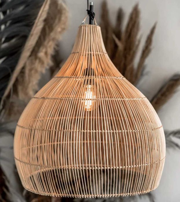 Lampa Bob naturalny - japandi