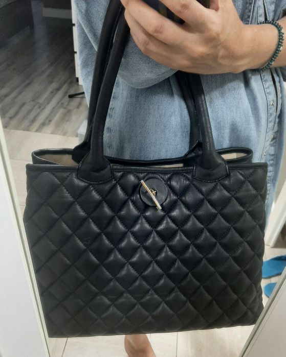 Кожаная сумка Franchetti Bond