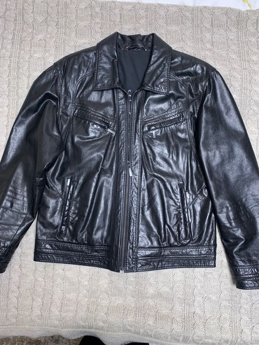 Куртка чоловіча шкіряна