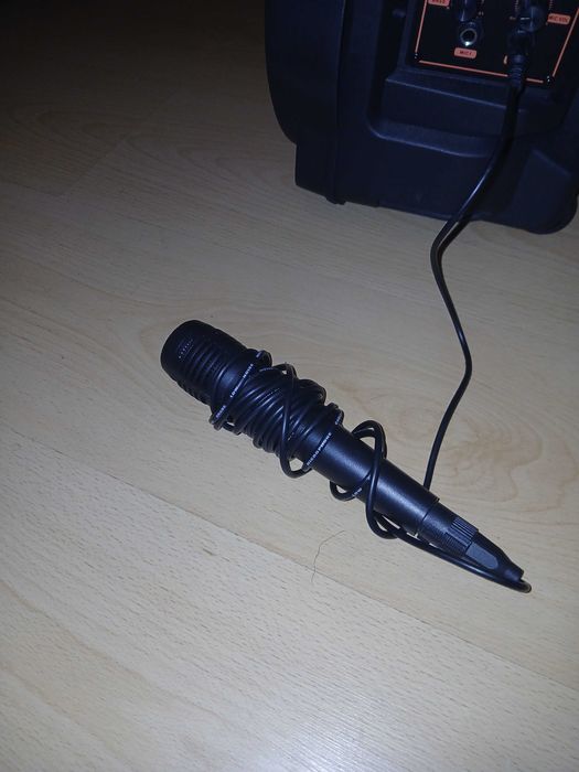 Microfone sem uso