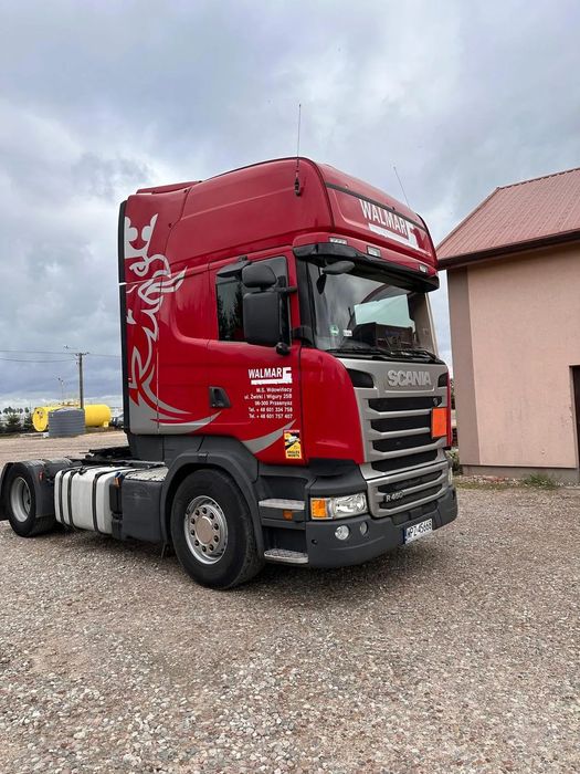 Scania R450  Z ruchu międzynarodowego – od pierwszego właściciela