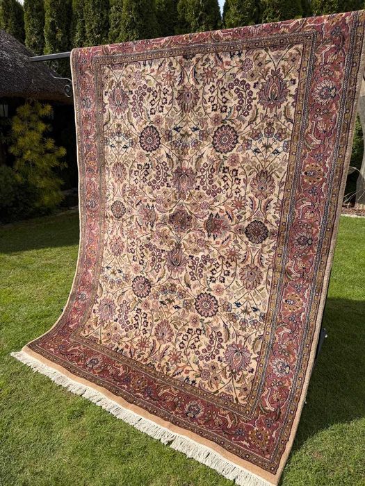 Nowy Dywan Wełniany Kaszmirowy Perski Indo Bidjar 250x175 galeria 18 tys