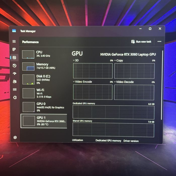 Ігровий ноутбук Asus Rog Zephyrus i7 12700, Rtx 3060, 16Gb Ddr5