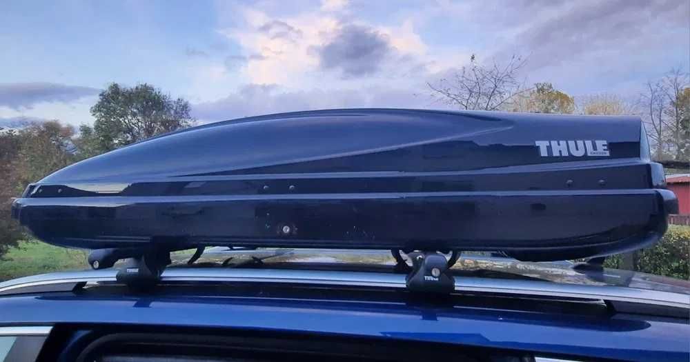 THULE Atlantis 780 BLACK połysk bagażnik dachowy j. NOWY / dwustronny