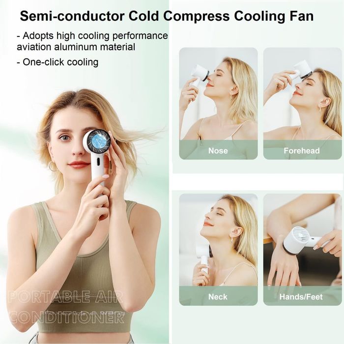 Wentylator Chłodzący z Zimnym Kompresem