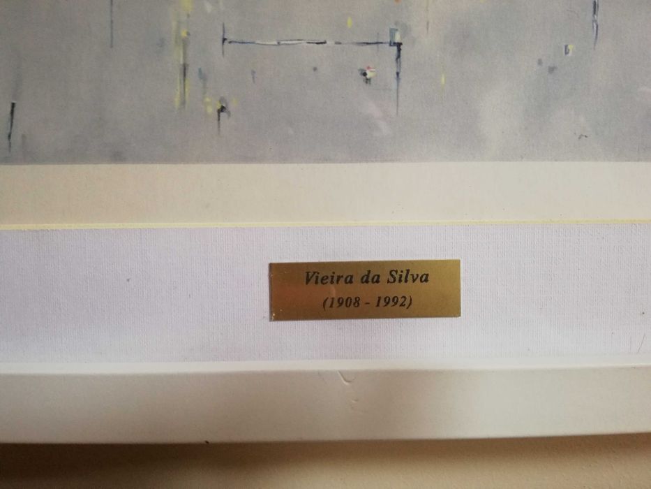 Litografia de Vieira da Silva " Marine"      BAIXA de PREÇO