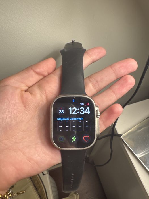 Apple smartwatch ultra titanio para peças