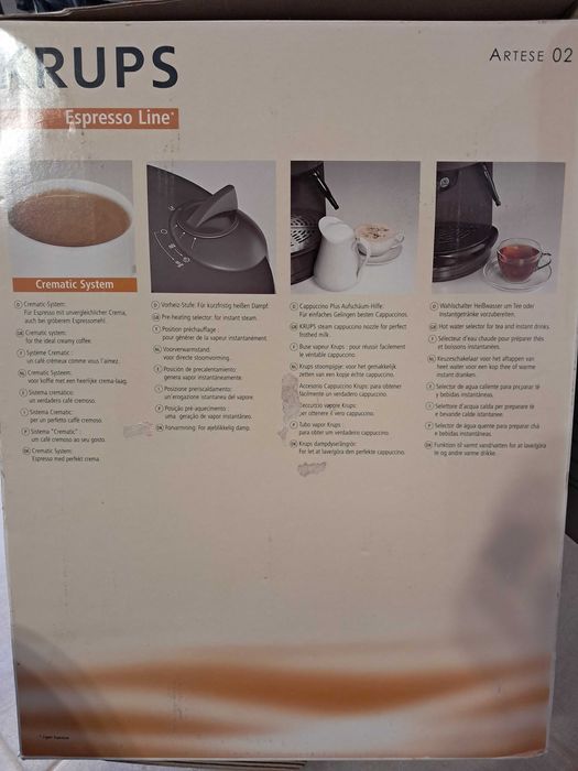 Máquina de café expresso Krups (manípulo)