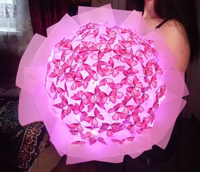 Незвичайний букет з метеликів  Ідеально для свят: День закоханих