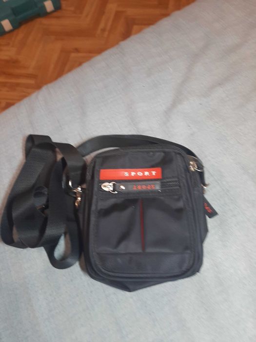 Мужская сумка SPORT через плечо  на ремень