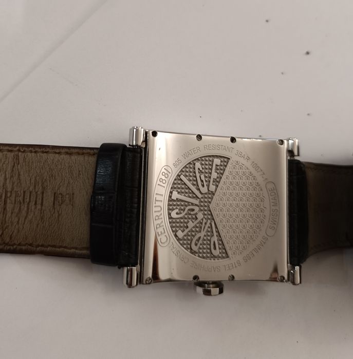 Relógio Cerruti 1881 Retro Prestige