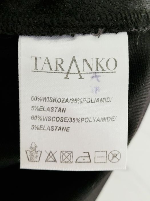 Bluza 34 XS bluzka oversize z kwiatami haft 3D rękawy ¾ minimalizm