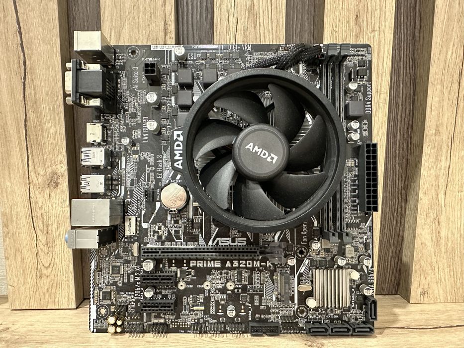 Комплект Ryzen 5 1600 + ASUS A320M-K | AM4 |