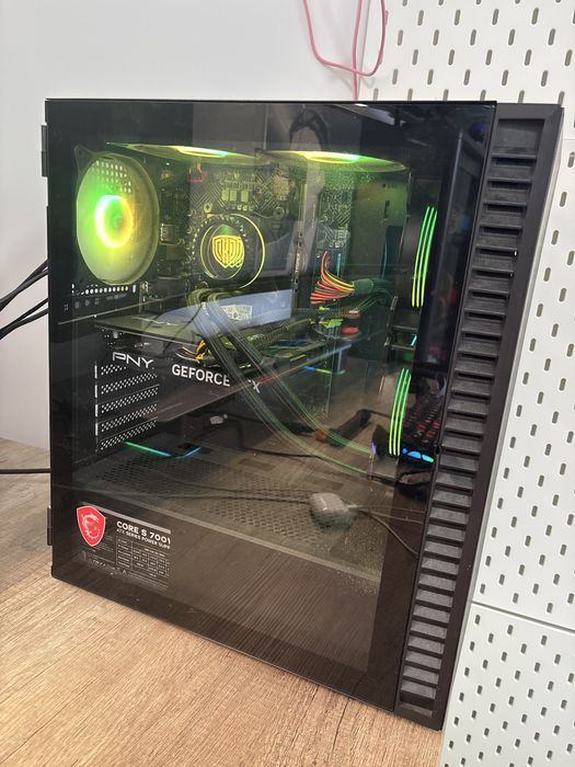 pc gaming completo rtx3060,rgb e watercooling