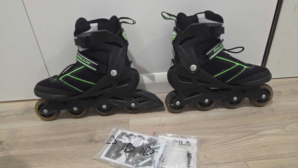 Rolki Rollerblade 45.5 w bardzo dobrym stanie technicznym