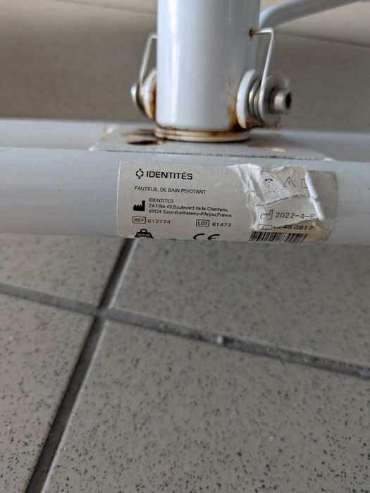 (Usado) Cadeira de banho giratória ref. 812174