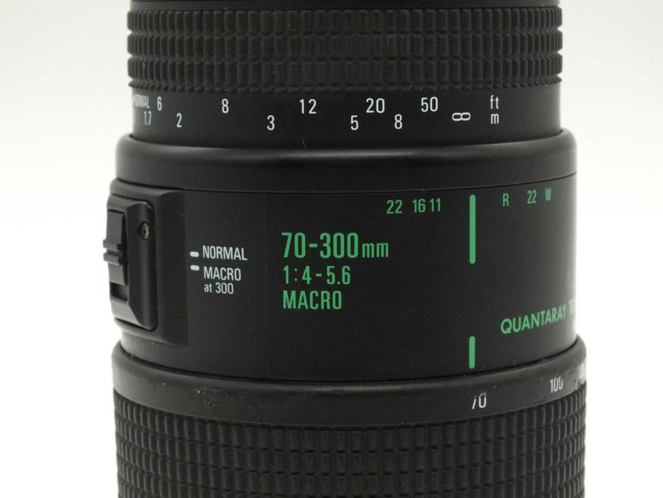 Obiektyw Obiektyw Quantaray 70-300mm f4.5-5.6D, mocowanie sony-minolta