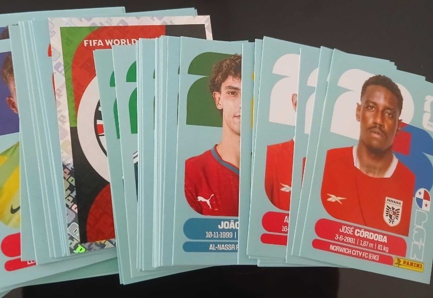 Cromos do mundial 2026