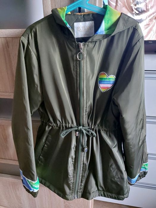 Kurteczka parka dla dziewczynki
