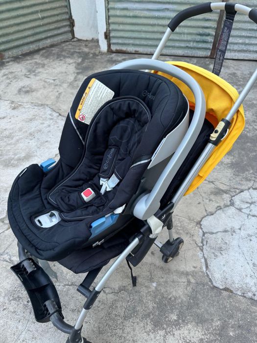 Carrinho de bebé Bugaboo Bee + ninho + ovo Cybex