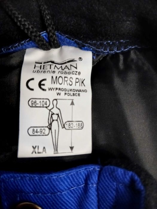 Odziez robocza. Bezrekawnik