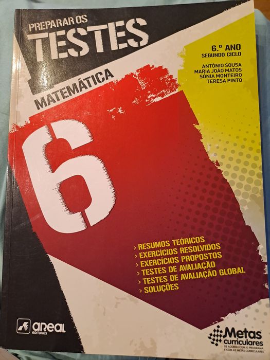 Cadernos de atividades e de apoio ao estudo.  5 e 6 ano. 5 € cada.