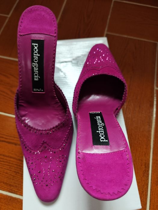 Sapatos em camurça Pedro Garcia