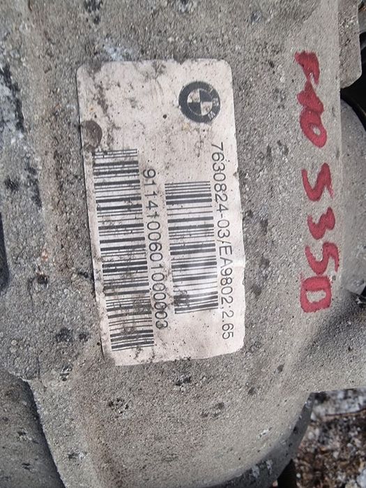 Dyfer dyfr bmw f10 535d 313km