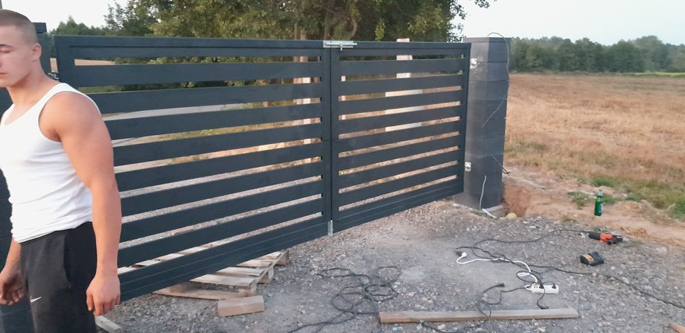 OGRODZENIE PANEL FI 4  1,5 m kompletne beton  48zŁ / mb. OKAZJA !