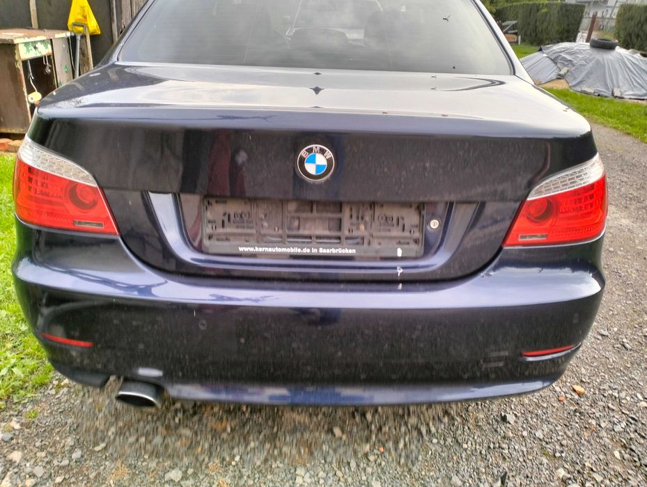 BMW E60/E61 lift N47D20A Monacoblau metallic wszystkie części skóra