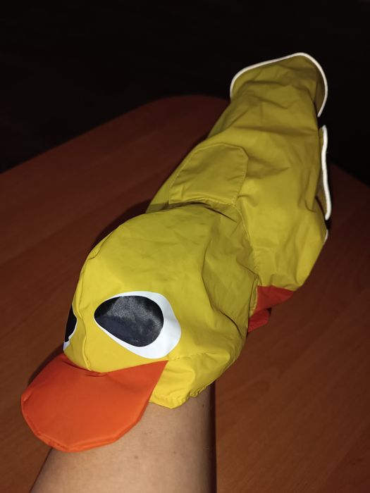 Костюм для кошки или собаки Попона Уточка и шлея с поводком