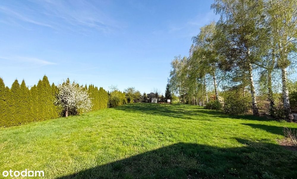 Dom pod Dęblinem | ogrodzona działka 2418 m² | dwustanowiskowy garaż