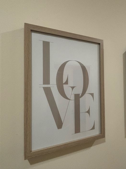 Conjunto de molduras com posters