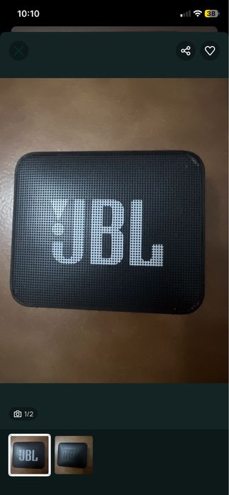 Coluna jbl go como nova pouco usada